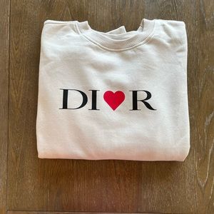Luxury inspired sweatshirt Di<3r